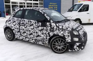 Abarth 500 Facelift - Foto spia 29-04-2016