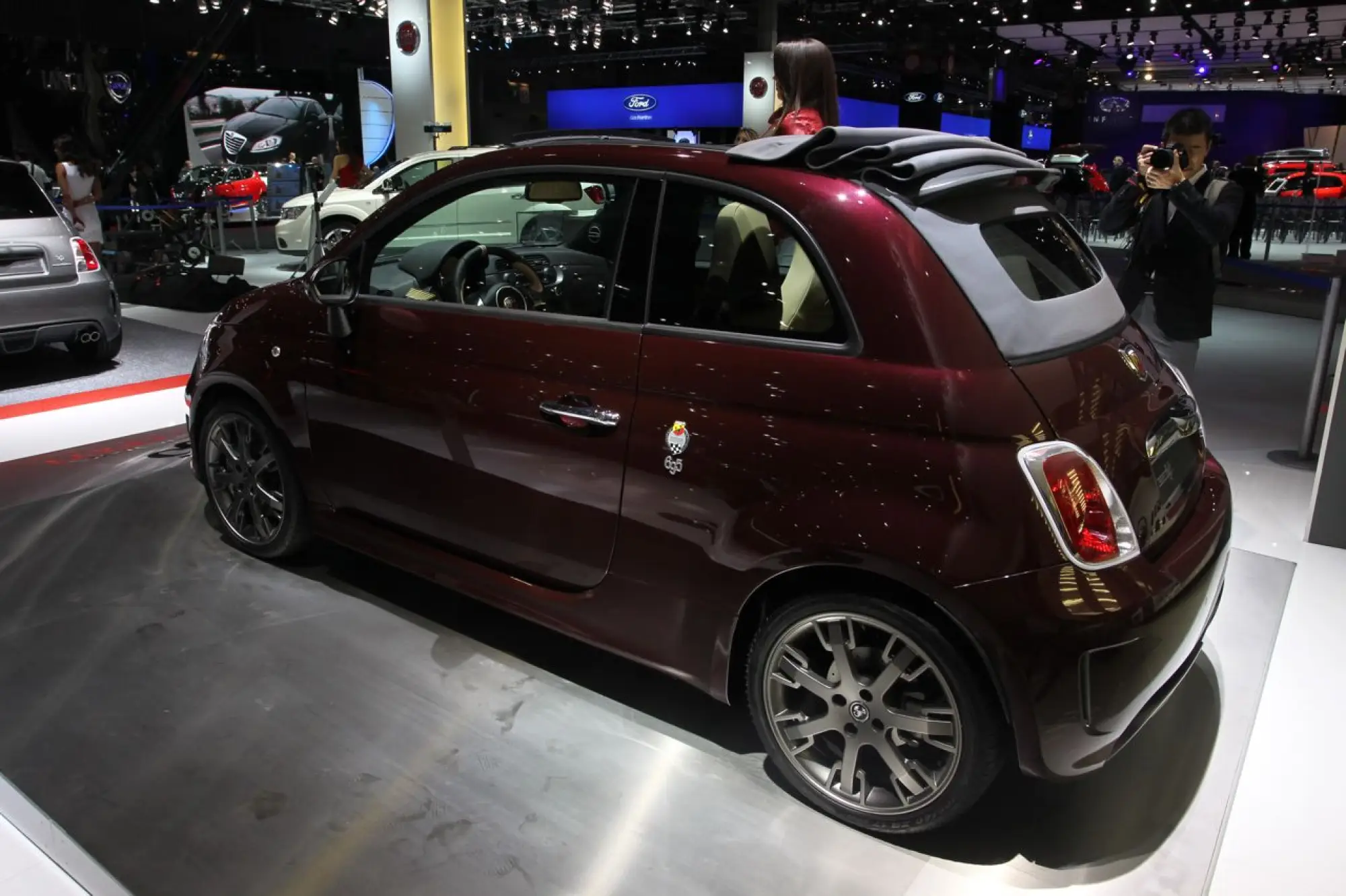 Abarth 695 Edizione Maserati - Salone di Parigi 2012 - 3