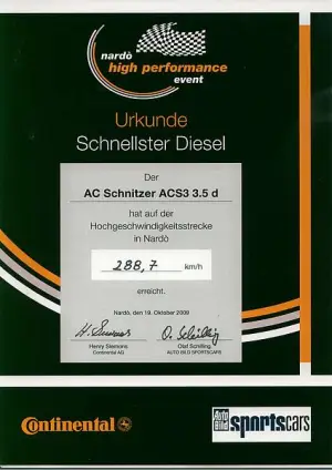 AC Schnitzer BMW 335d batte il record di Nardò