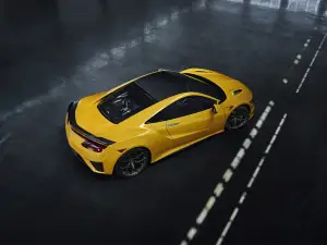 Acura NSX indy yellow pearl