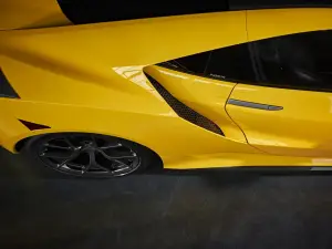 Acura NSX indy yellow pearl