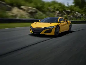 Acura NSX indy yellow pearl