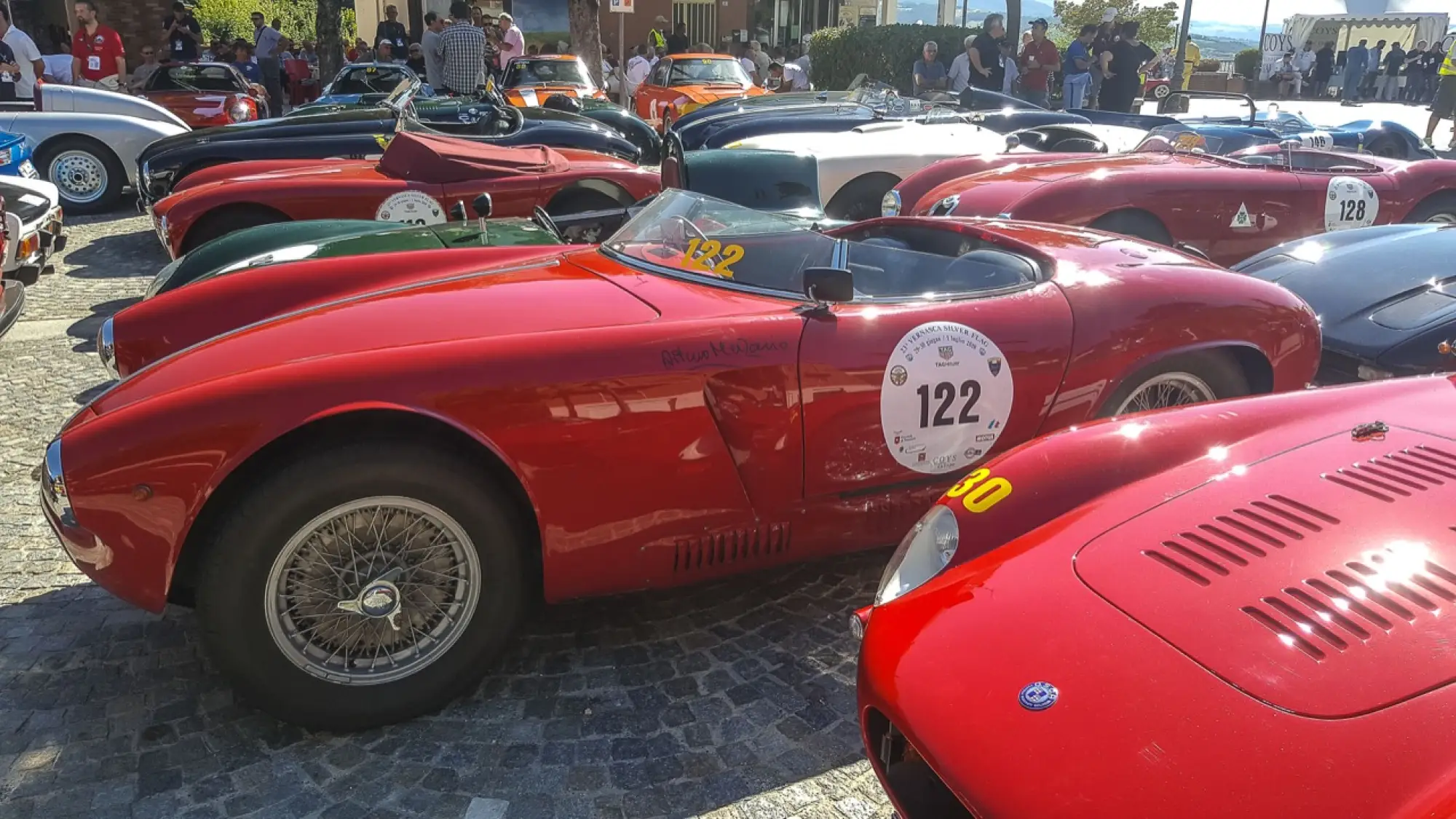 Alfa Romeo 1900 Sport Spider - Vernasca Silver Flag 2018 - 4