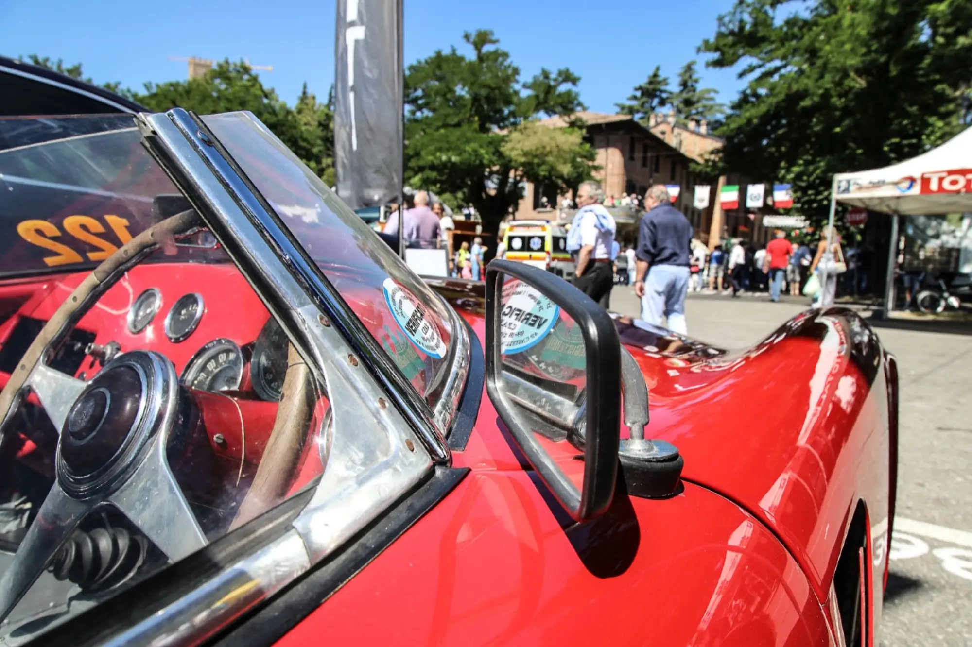 Alfa Romeo 1900 Sport Spider - Vernasca Silver Flag 2018 - 6