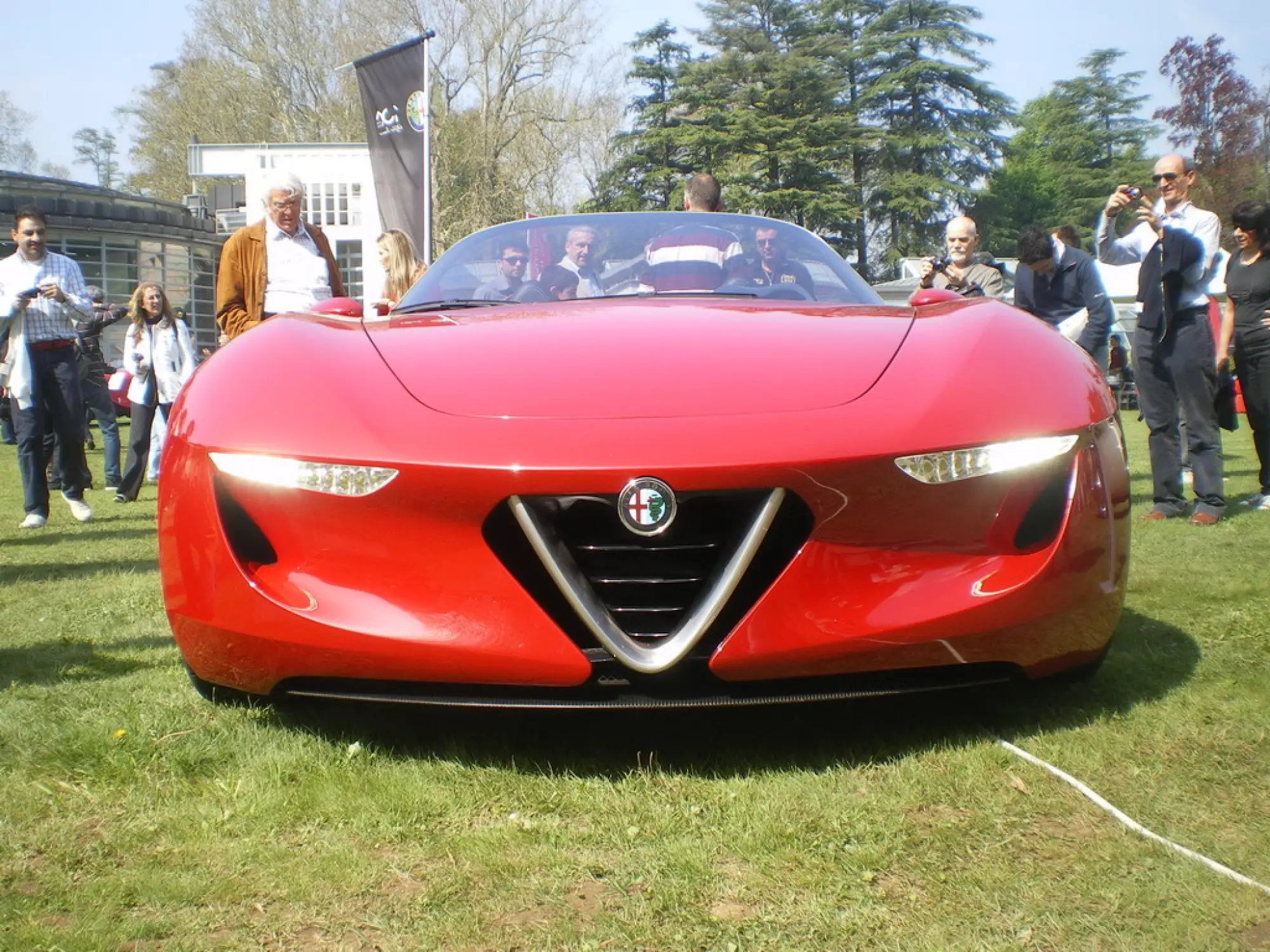 Alfa Romeo 2ettottanta a Villa d\'Este - 2