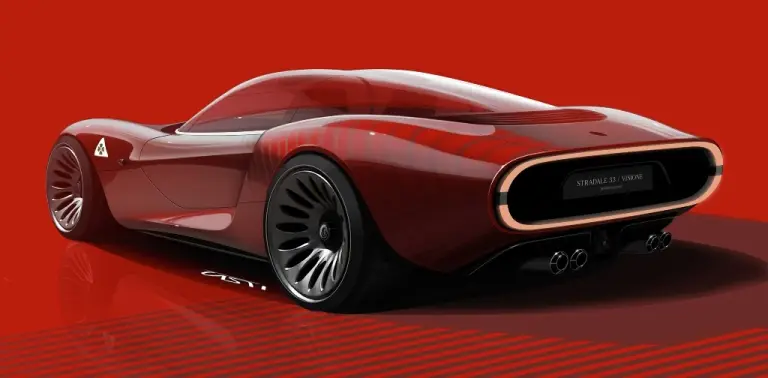 Alfa Romeo 33 Stradale 2021 - Render - 3