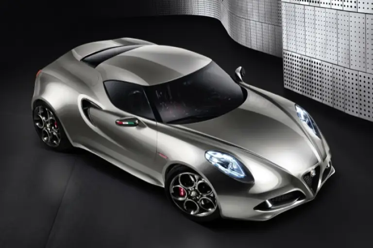 Alfa Romeo 4C Concept Rendering - 1