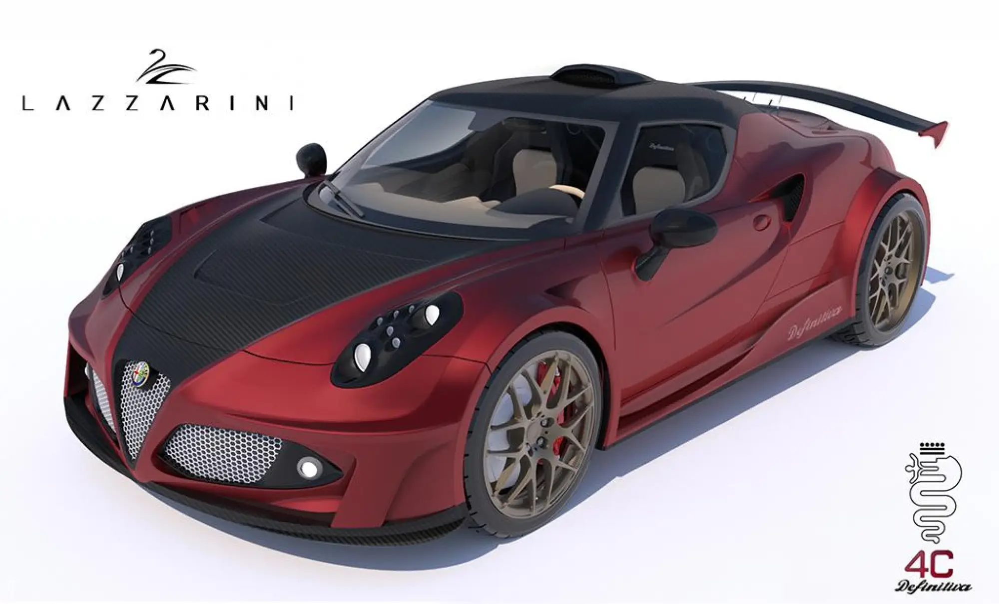 Alfa Romeo 4C Definitiva by Lazzarini Design Studio - 1