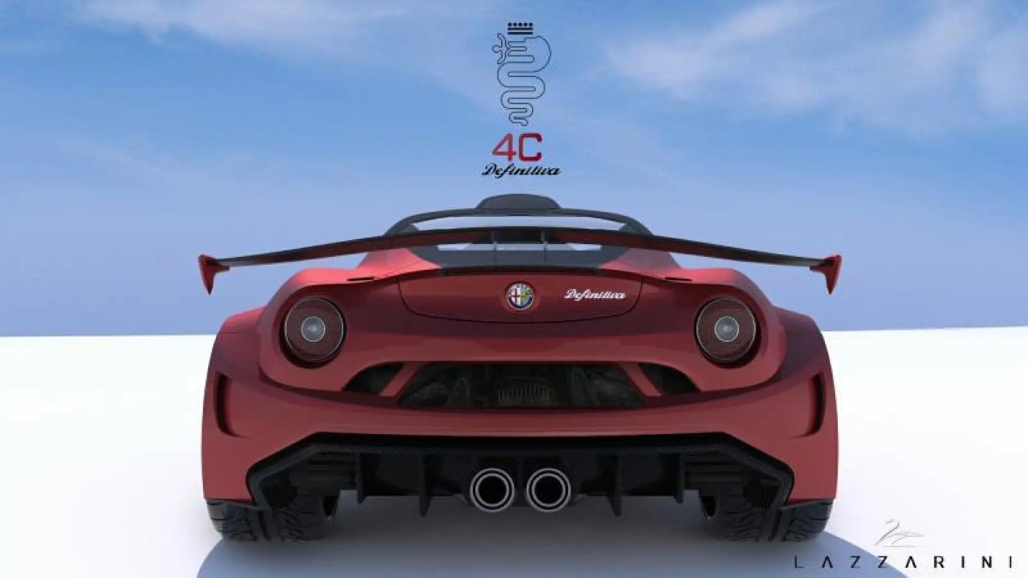 Alfa Romeo 4C Definitiva by Lazzarini Design Studio - 4