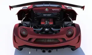 Alfa Romeo 4C Definitiva by Lazzarini Design Studio