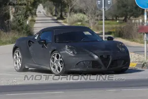 Alfa Romeo 4C - Foto spia 31-01-2013