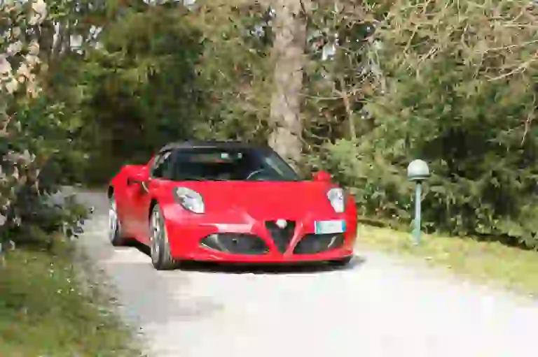 Alfa Romeo 4C Spider - Prova su strada - 19