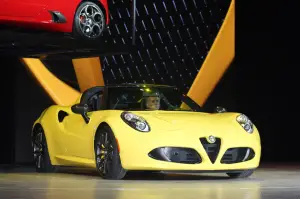 Alfa Romeo 4C Spider - Salone di Detroit 2015