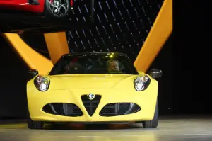 Alfa Romeo 4C Spider - Salone di Detroit 2015