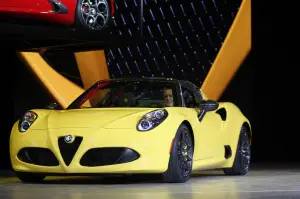 Alfa Romeo 4C Spider - Salone di Detroit 2015