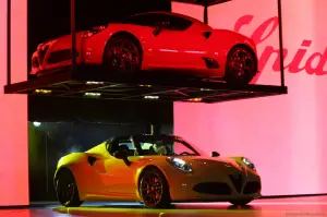 Alfa Romeo 4C Spider - Salone di Detroit 2015