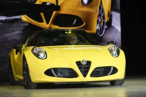 Alfa Romeo 4C Spider - Salone di Detroit 2015