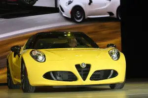 Alfa Romeo 4C Spider - Salone di Detroit 2015