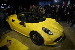 Alfa Romeo 4C Spider - Salone di Detroit 2015