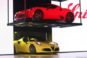 Alfa Romeo 4C Spider - Salone di Detroit 2015