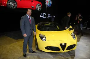 Alfa Romeo 4C Spider - Salone di Detroit 2015