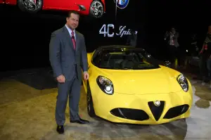 Alfa Romeo 4C Spider - Salone di Detroit 2015