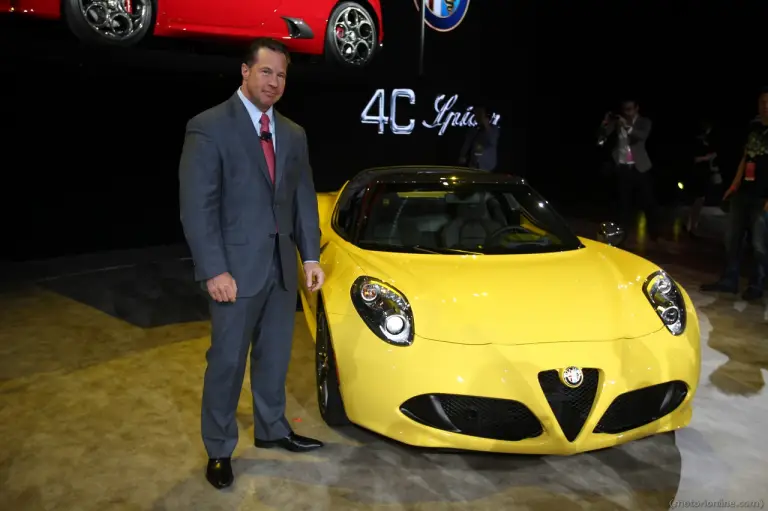 Alfa Romeo 4C Spider - Salone di Detroit 2015 - 25