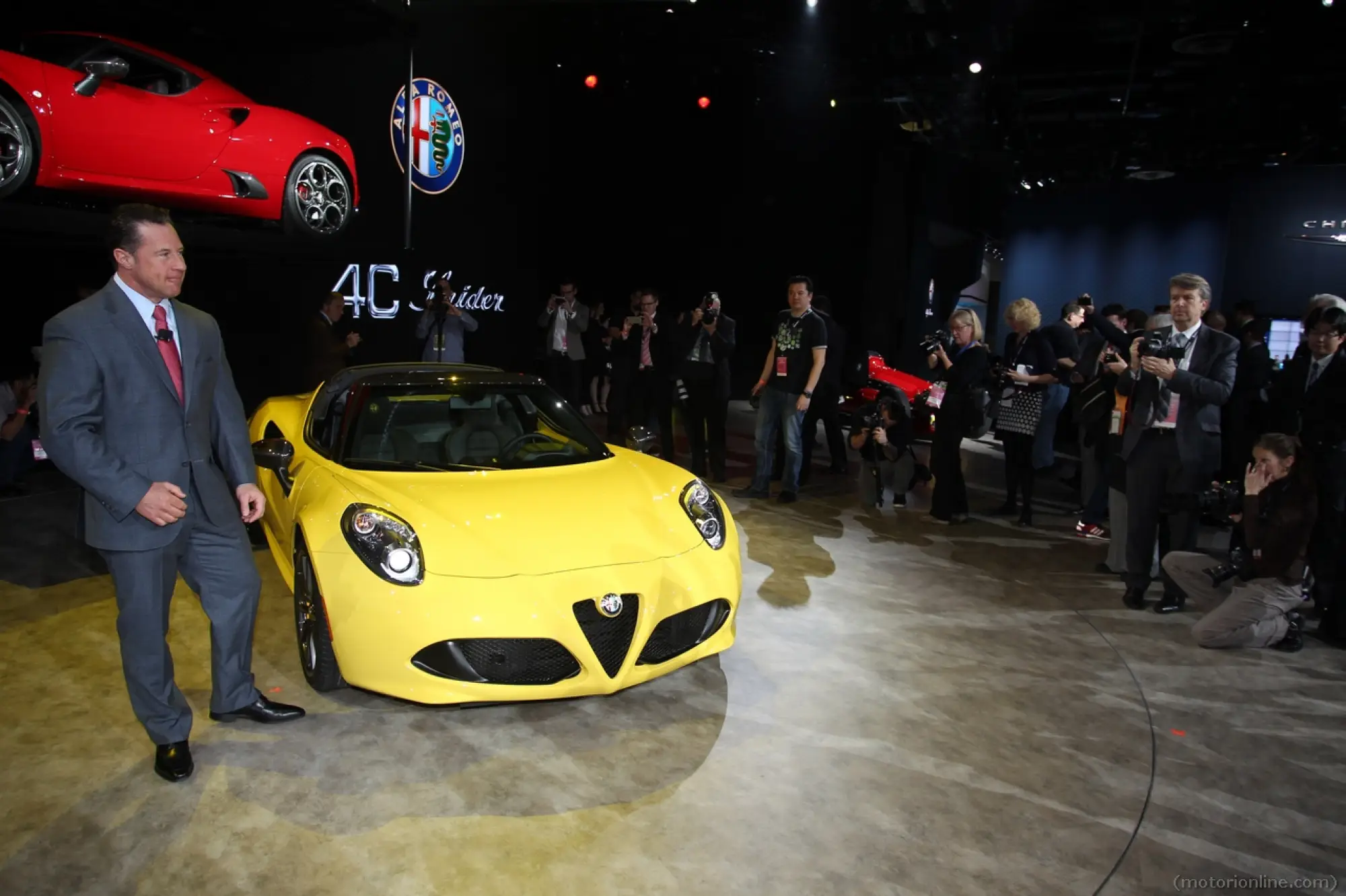 Alfa Romeo 4C Spider - Salone di Detroit 2015 - 26