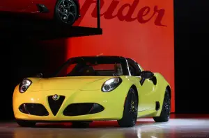 Alfa Romeo 4C Spider - Salone di Detroit 2015