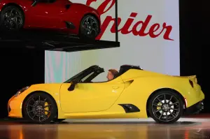 Alfa Romeo 4C Spider - Salone di Detroit 2015