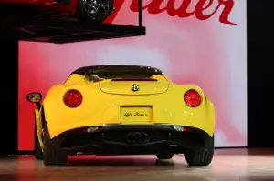 Alfa Romeo 4C Spider - Salone di Detroit 2015 - 32