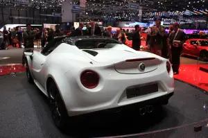 Alfa Romeo 4C Spider - Salone di Ginevra 2014 - 31