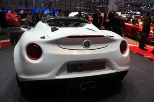 Alfa Romeo 4C Spider - Salone di Ginevra 2014 - 33