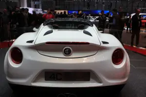 Alfa Romeo 4C Spider - Salone di Ginevra 2014 - 34