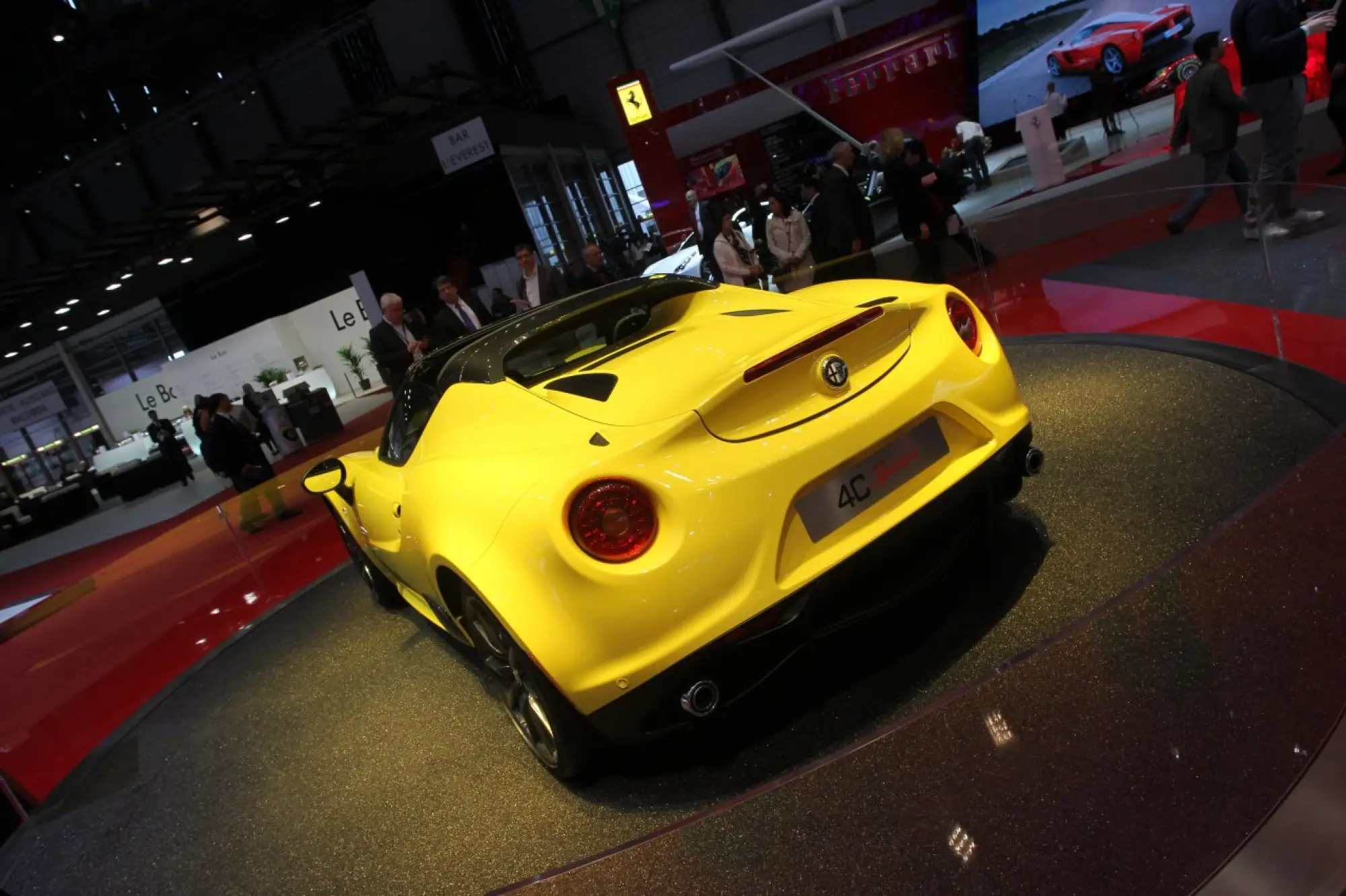 Alfa Romeo 4C Spider - Salone di Ginevra 2015 - 2