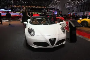 Alfa Romeo 4C Spider - Salone di Ginevra 2015