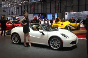 Alfa Romeo 4C Spider - Salone di Ginevra 2015