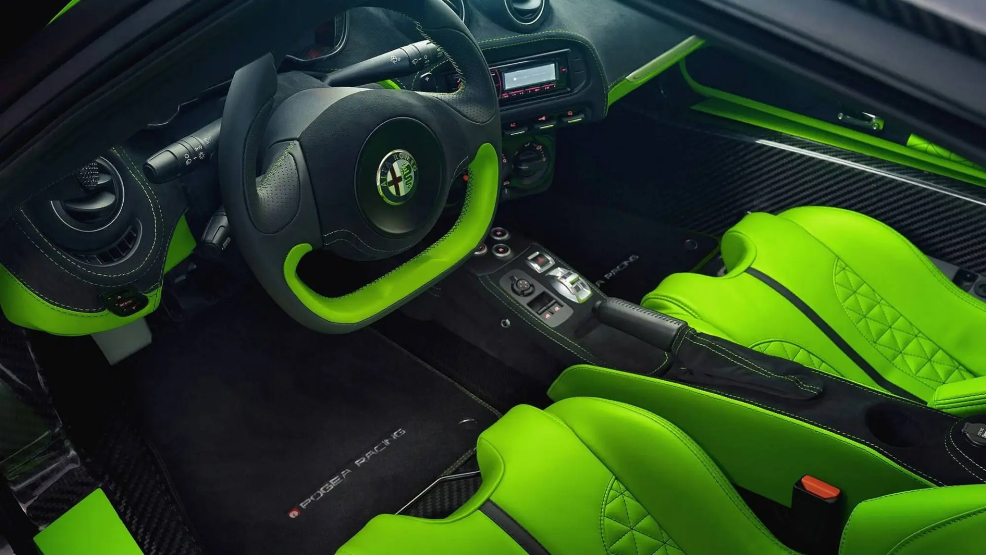 Alfa Romeo 4C verde by Pogea Racing - 8