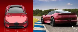 Alfa Romeo 8C - rendering by Yung Presciutti