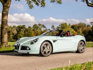 Alfa Romeo 8C Spider Blu Celeste 2010 asta - Foto