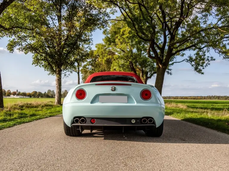 Alfa Romeo 8C Spider Blu Celeste 2010 asta - Foto - 52