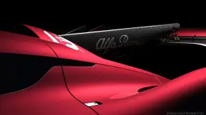 Alfa Romeo C8-R Tazio - Rendering by Arseny Kostromin