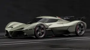 Alfa Romeo C8-R Tazio - Rendering by Arseny Kostromin