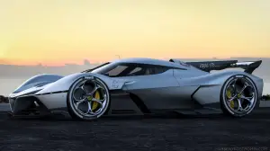 Alfa Romeo C8-R Tazio - Rendering by Arseny Kostromin