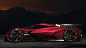 Alfa Romeo C8-R Tazio - Rendering by Arseny Kostromin