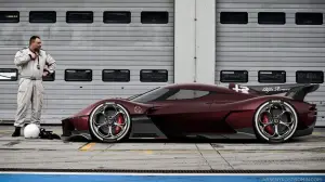 Alfa Romeo C8-R Tazio - Rendering by Arseny Kostromin
