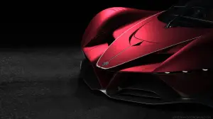 Alfa Romeo C8-R Tazio - Rendering by Arseny Kostromin