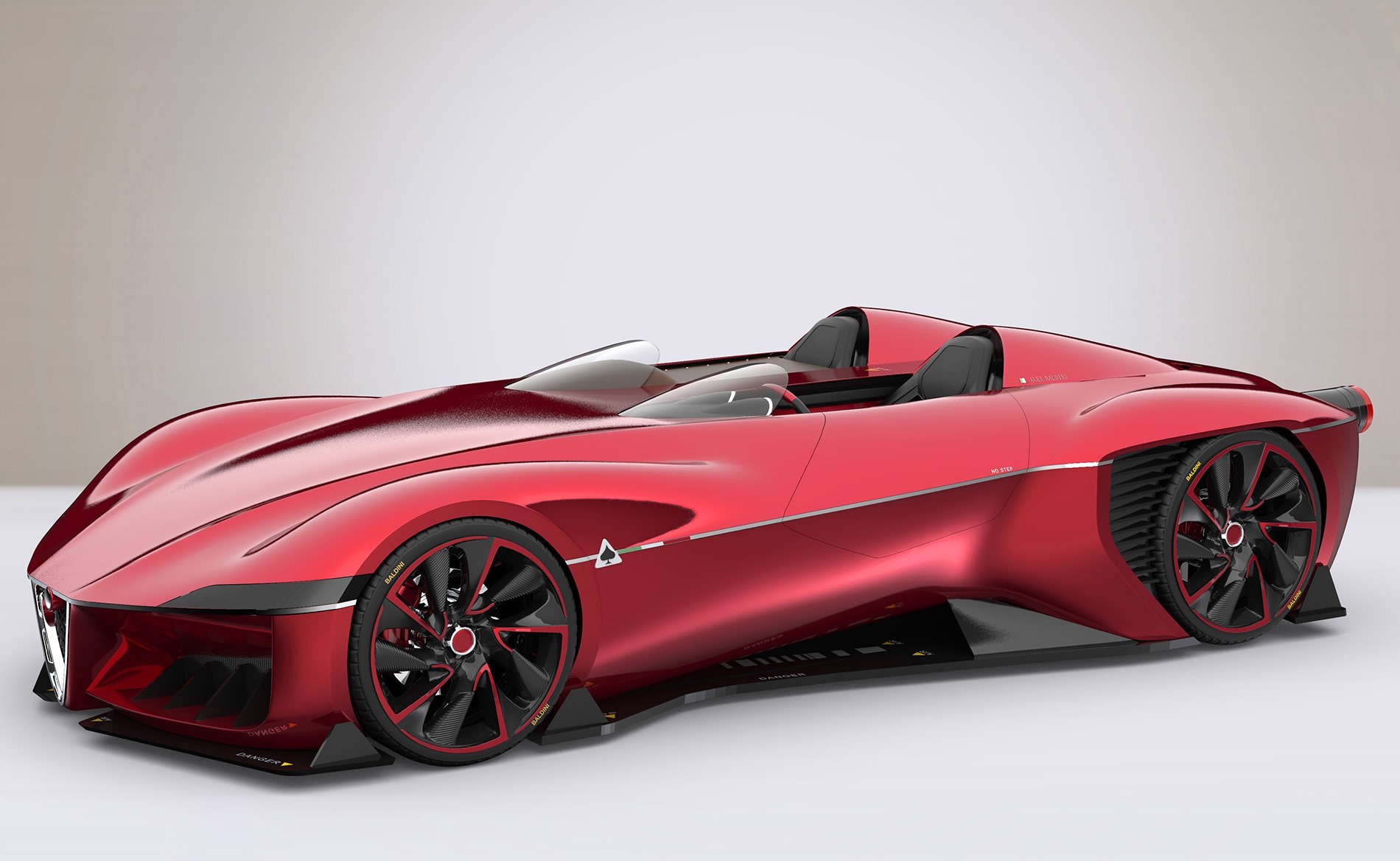 Alfa Romeo Disco Volante Concept - Rendering