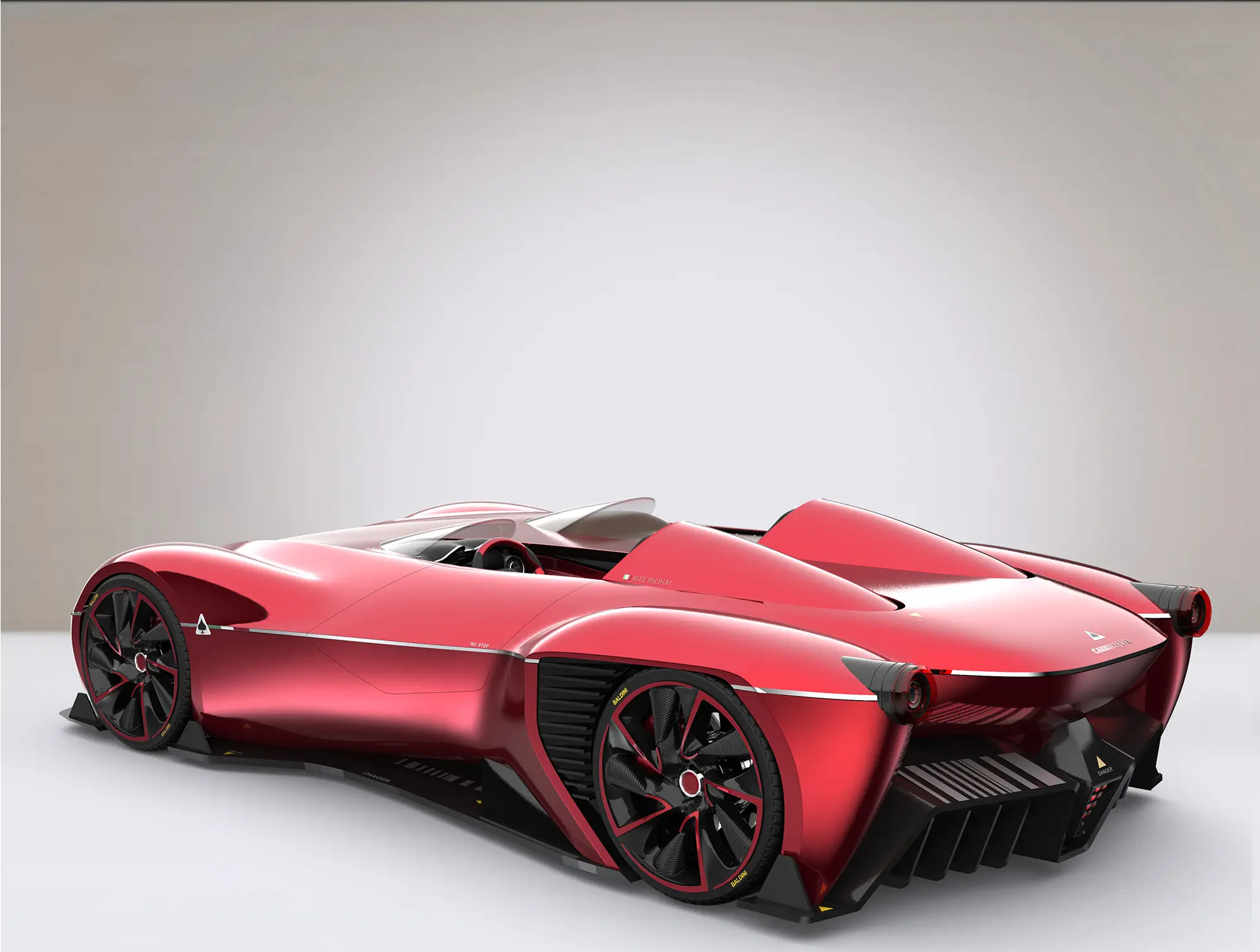 Alfa Romeo Disco Volante Concept - Rendering - 11