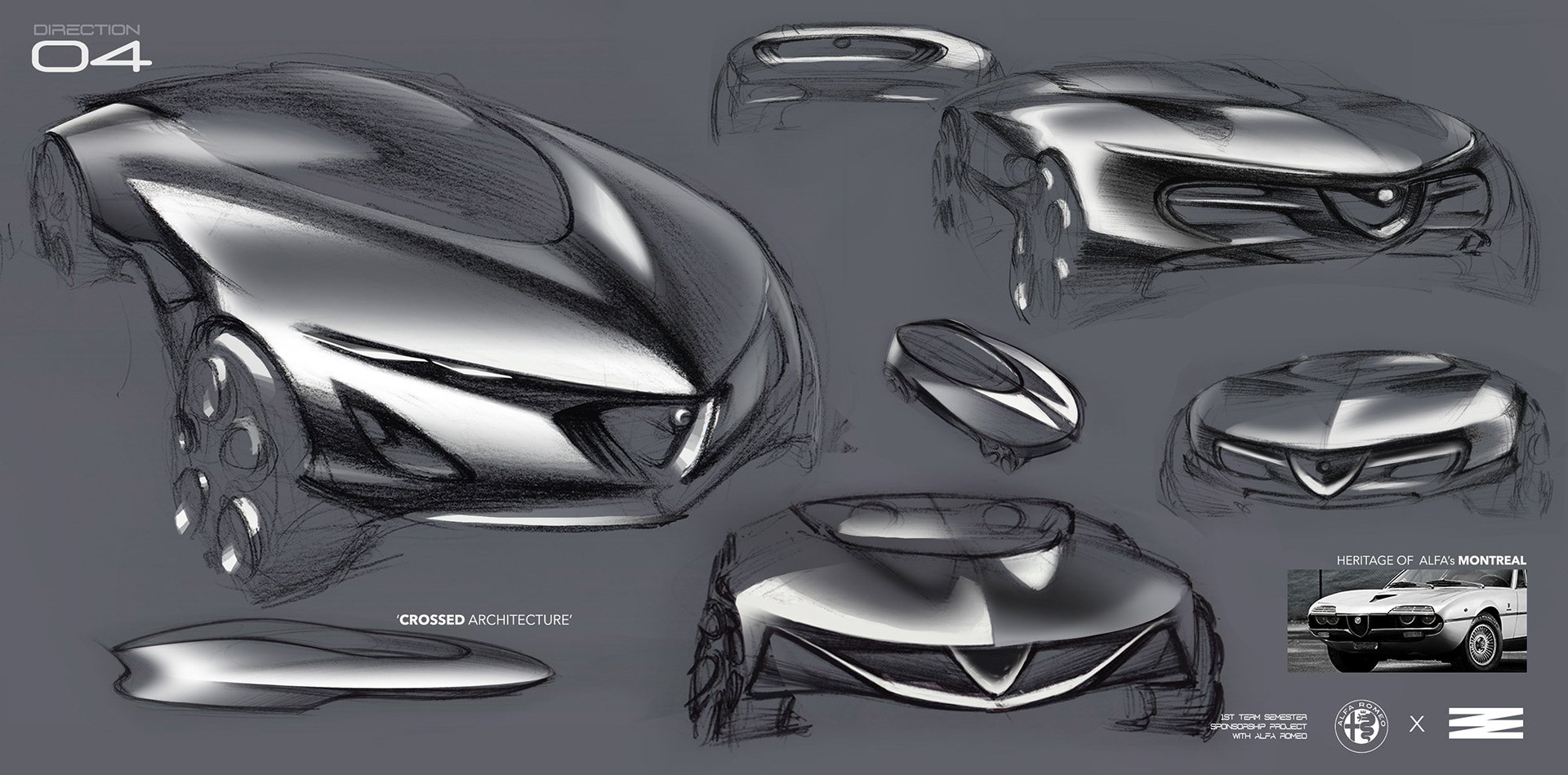 Alfa Romeo Freccia concept by Dongman Joo